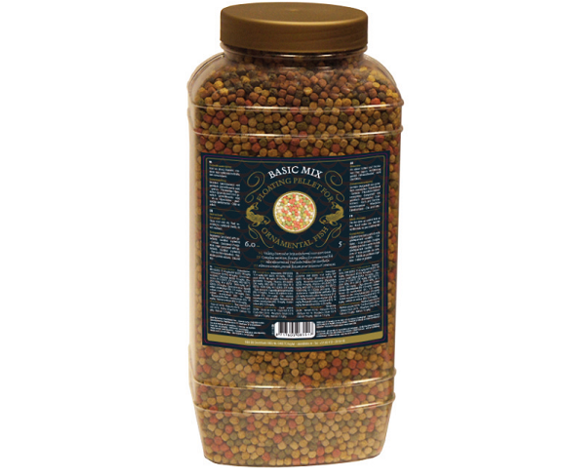 Basic mix siervissenvoer - 1.9kg (drijvend voer) (6mm pellets)