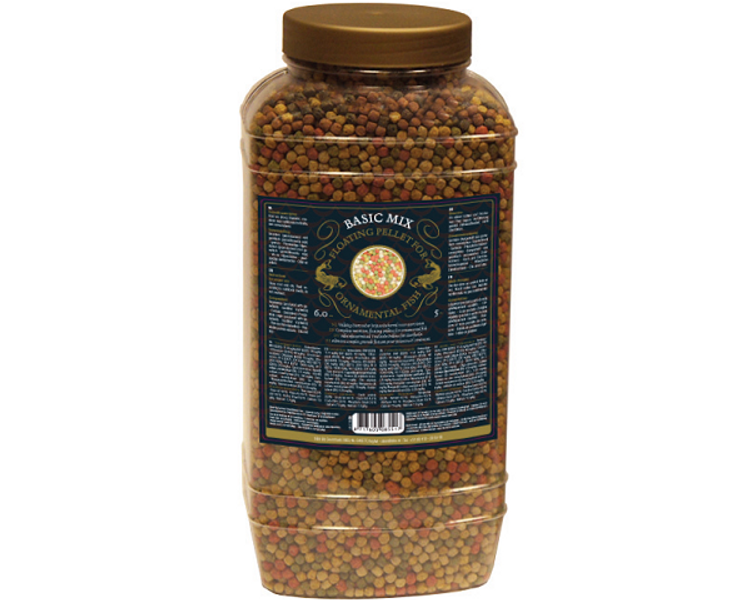 Basic mix siervissenvoer - 1.9kg (drijvend voer) (6mm pellets)