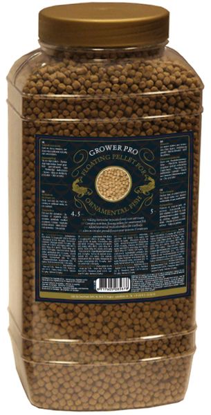 Grower professioneel kweekvoer 2.4kg (drijvend 4.5mm)