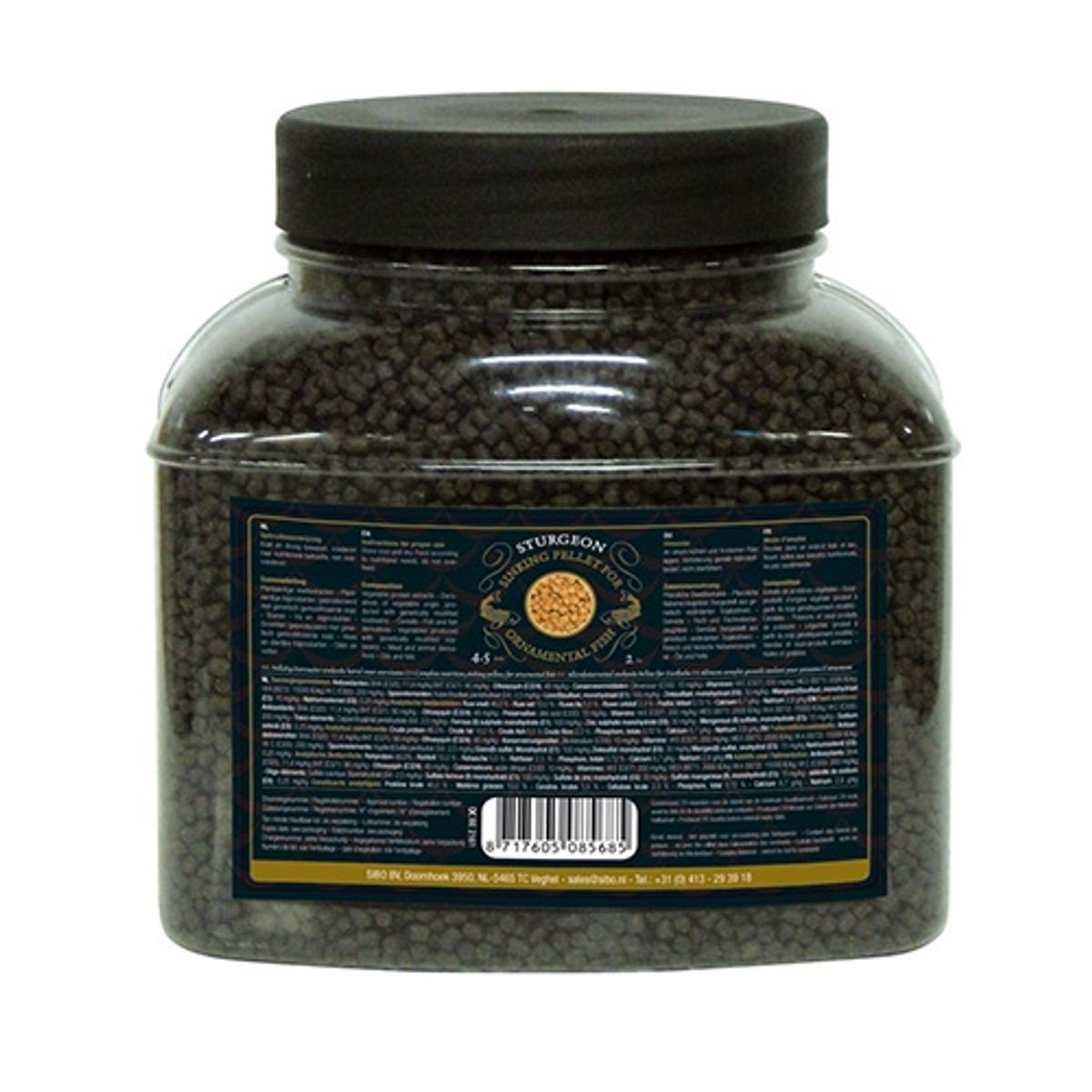 Sturgeon steurvoer 1.5kg (zinkend voer 4.5mm)