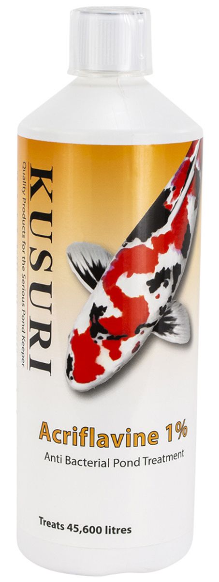 Kusuri Acriflavine 1% oplossing anti bacterieel 500ml