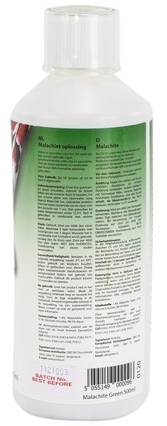 Kusuri Malachiet groen oplossing 2% anti bacterieel 250ml
