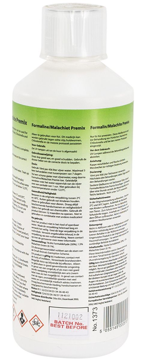 Kusuri FMC formaline & malachiet premix anti parasiet 500ml