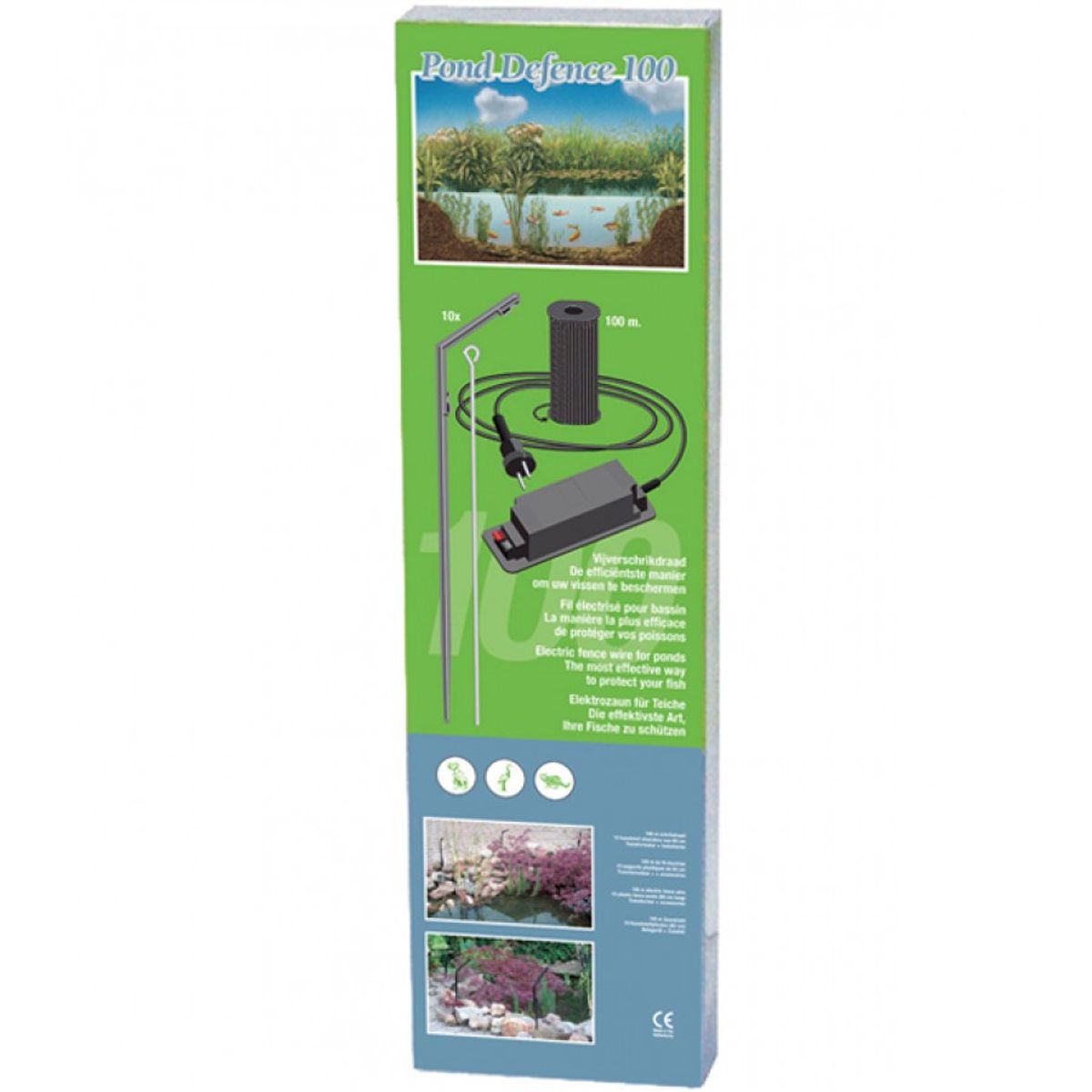 Schrikdraad reigerkit 500 meter draad 