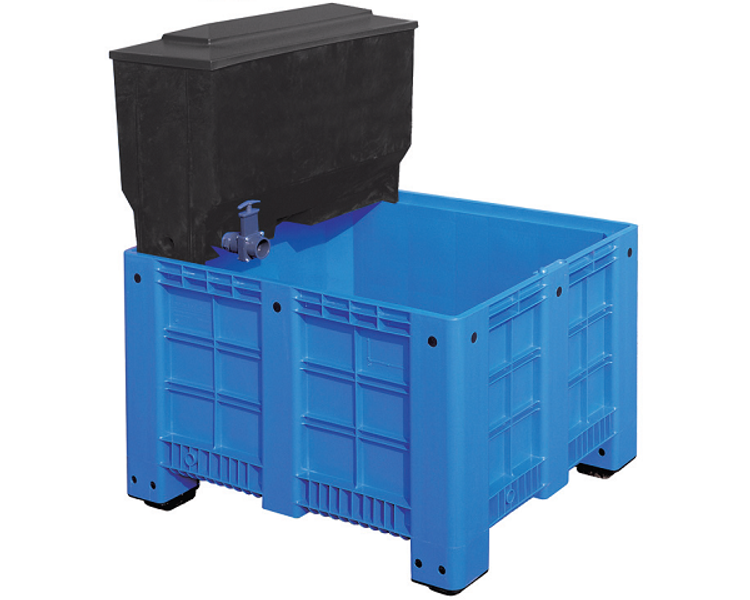 Quarantainebak 600 liter kaal