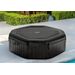 Intex Pure Spa Jet & Bubble Deluxe opblaasbare jacuzzi 4 persoons - afgedekt
