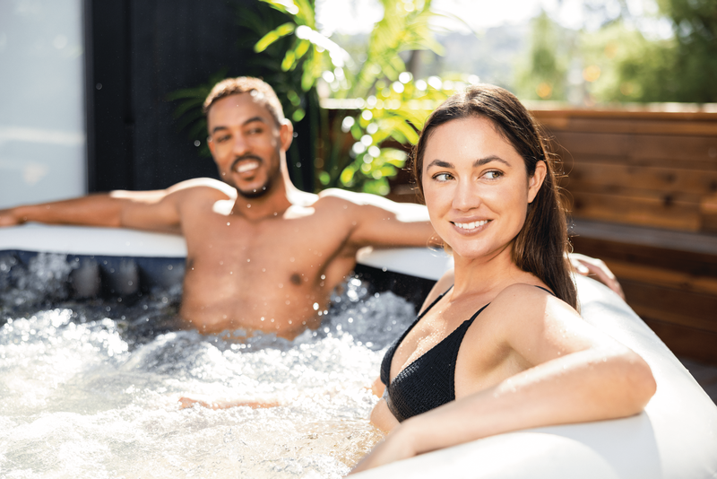 Intex Pure Spa Greystone Deluxe opblaasbare spa - 4 persoons