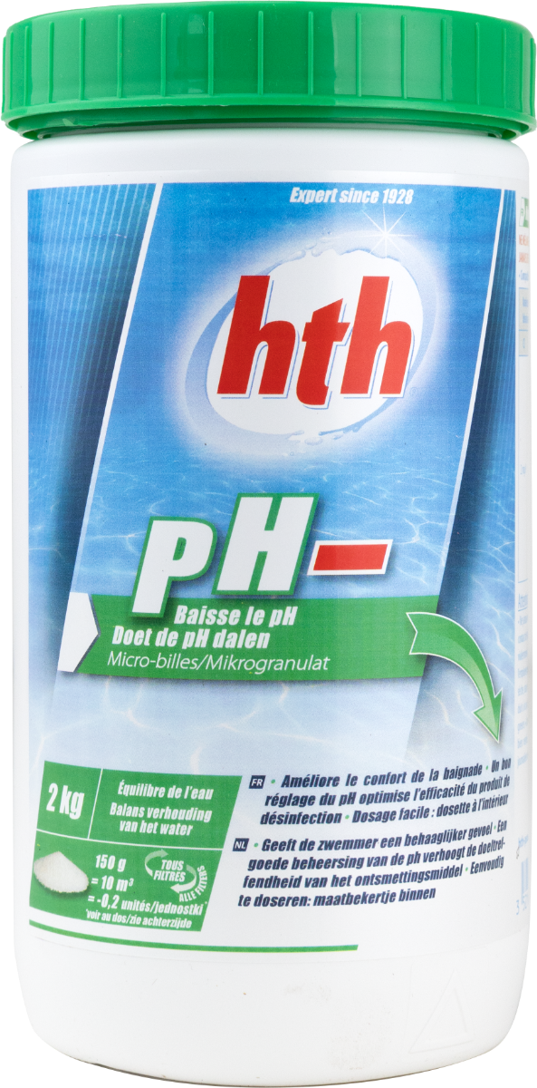 HTH pH minus poeder 2 kg
