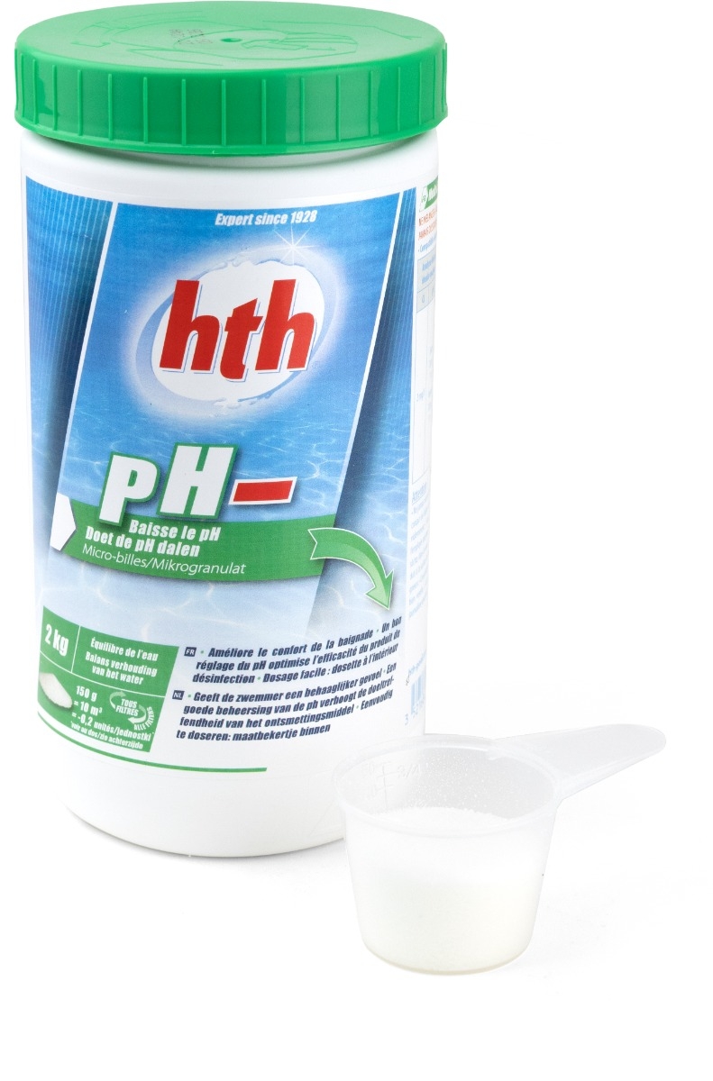 HTH pH minus poeder 2 kg
