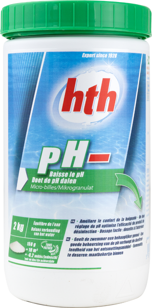 HTH pH minus poeder 2 kg

