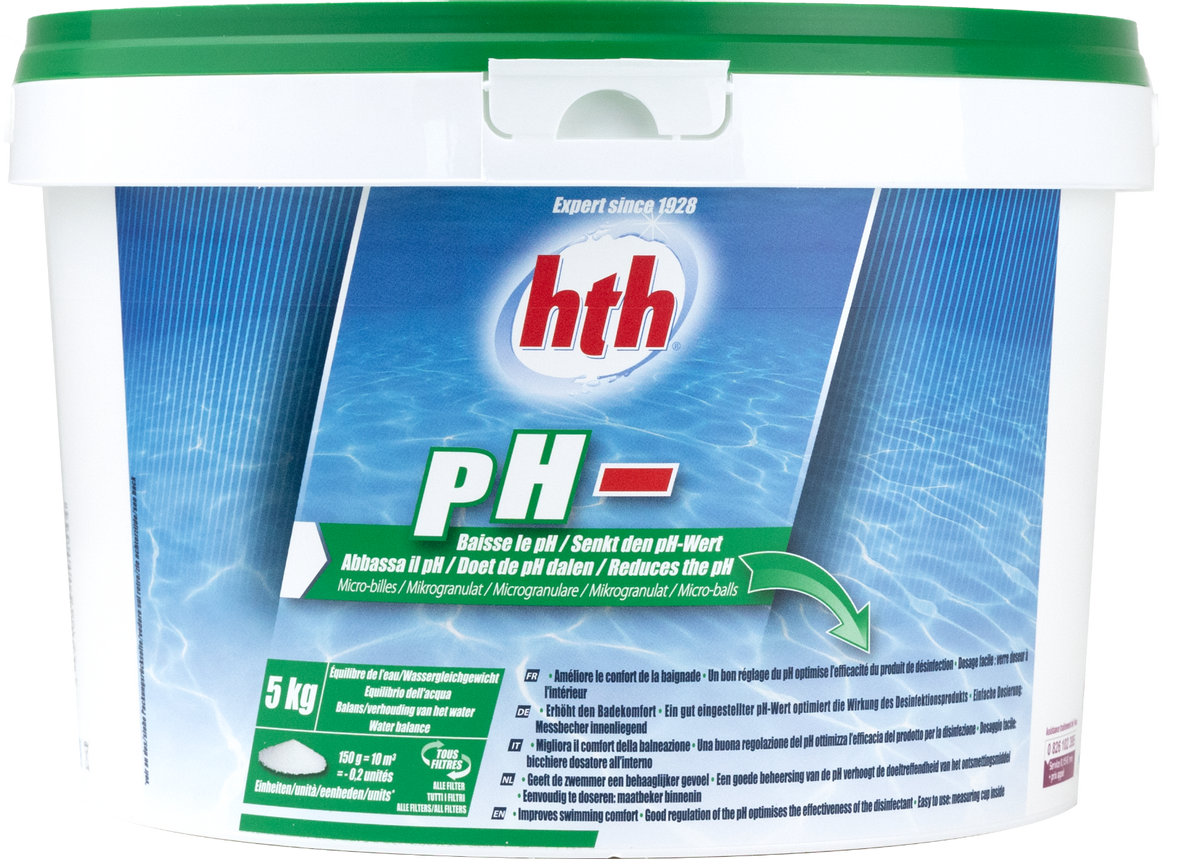 HTH pH minus poeder 5 kg
