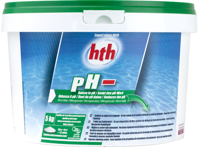 HTH pH minus poeder 5 kg
