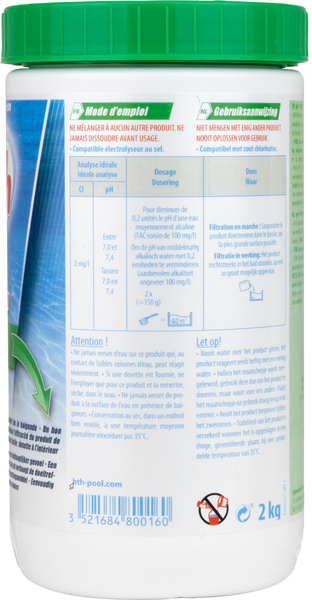 HTH pH plus poeder - 1,2 kg