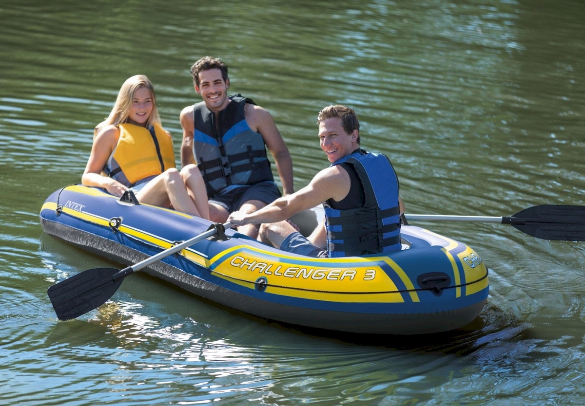 Intex Challenger 3 Set opblaasbare boot