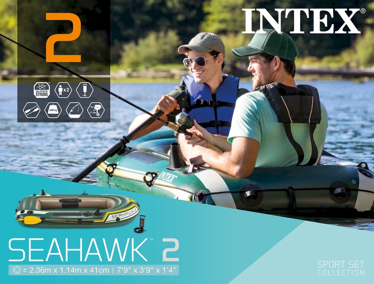 Intex Seahawk 2 Set opblaasbare boot