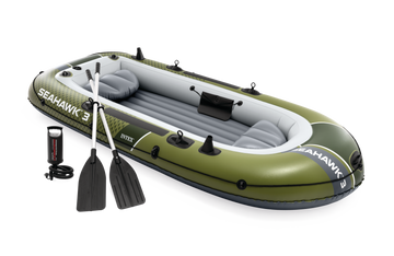 SEAHAWK 3 BOAT SET (with 54" Aluminum oars, 68614)
