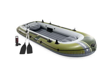 SEAHAWK 4 BOAT SET (with 54" Aluminum oars, 68614)