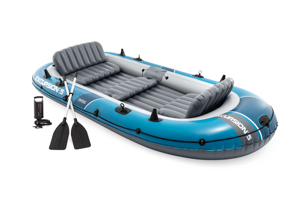 EXCURSION 5 BOAT SET (with 54" Aluminum Oars, 68614)