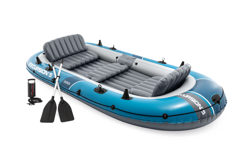EXCURSION 5 BOAT SET (with 54" Aluminum Oars, 68614)