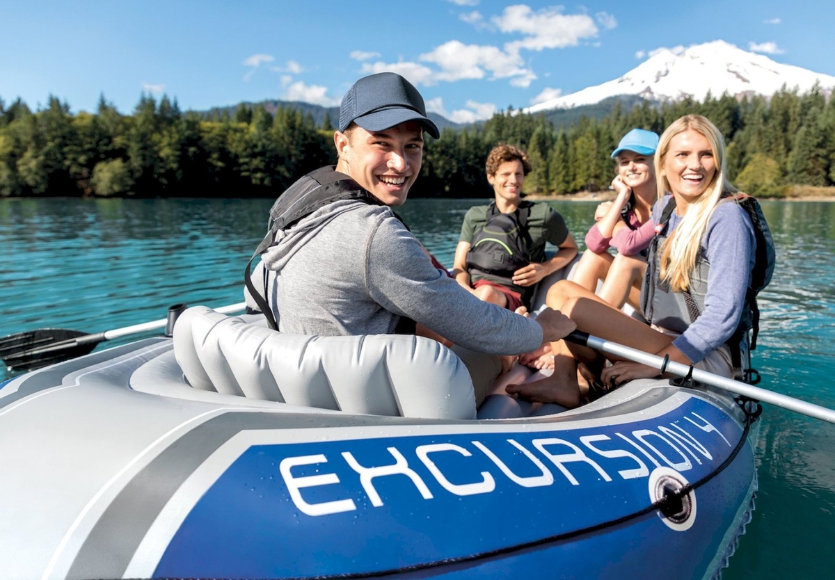 Intex Excursion 4 Set opblaasbare boot