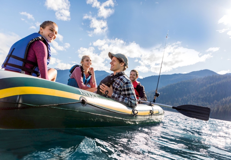 Intex aluminium peddels