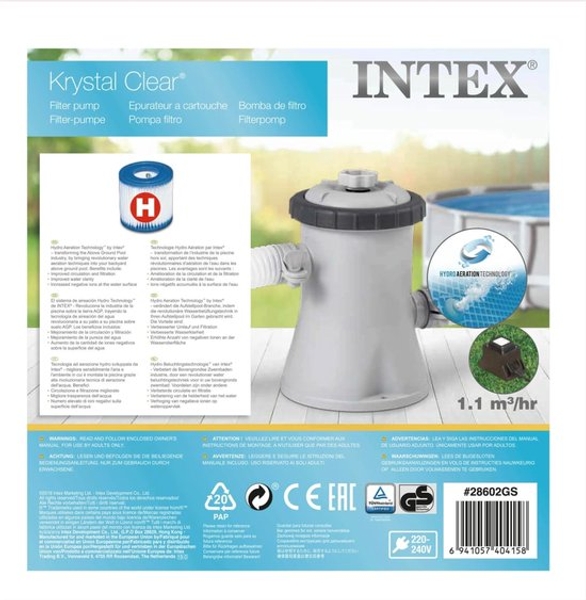 Intex C330 filterpomp - 1250 liter/uur
