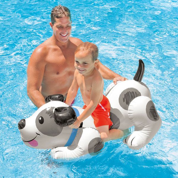 Intex Ride-On opblaasbare puppy (108 cm)