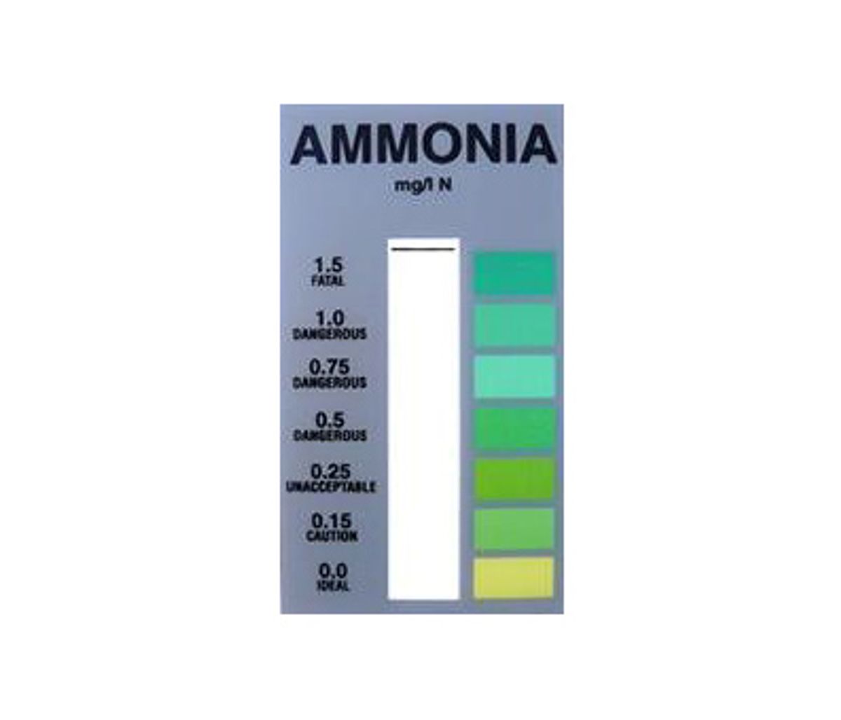 Kusuri Ammonia Nh3nh4 Test Kit 30 Tests 0 Tot 15mgl 2642