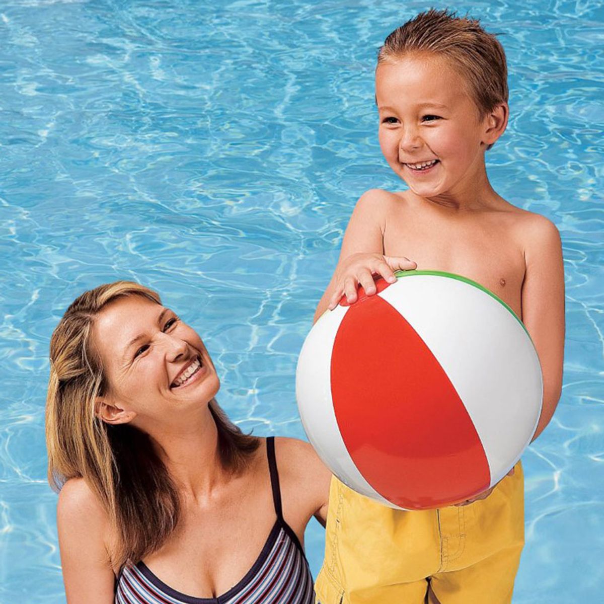 Intex opblaasbare strandbal Glossy (41 cm)