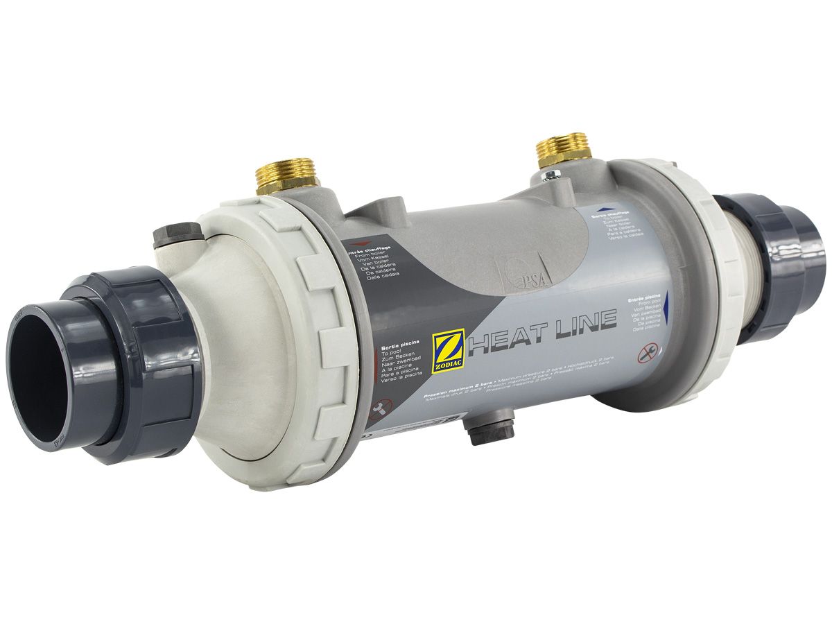 Zodiac PSA Heat Line 20 warmtewisselaar