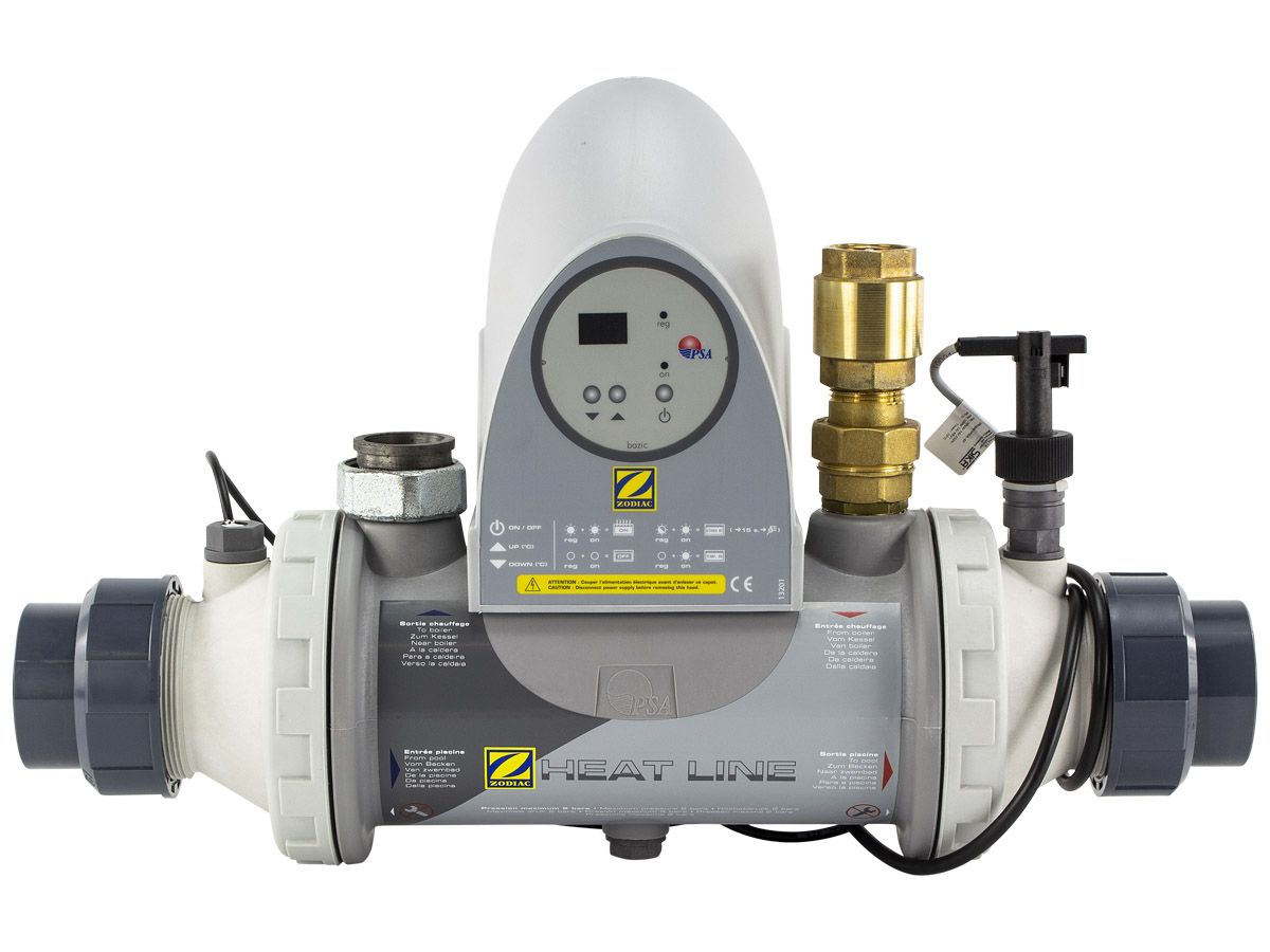 Zodiac PSA Heat Line Plus 40 warmtewisselaar