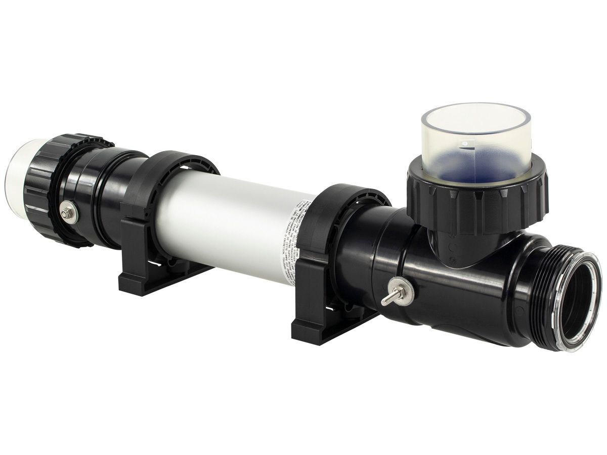 Ultraflex UV-C unit met T5 lamp 75 watt zijaanzicht.