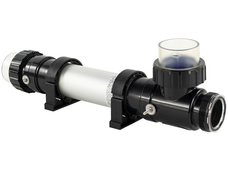 Ultraflex UV-C unit met T5 lamp 75 watt zijaanzicht.