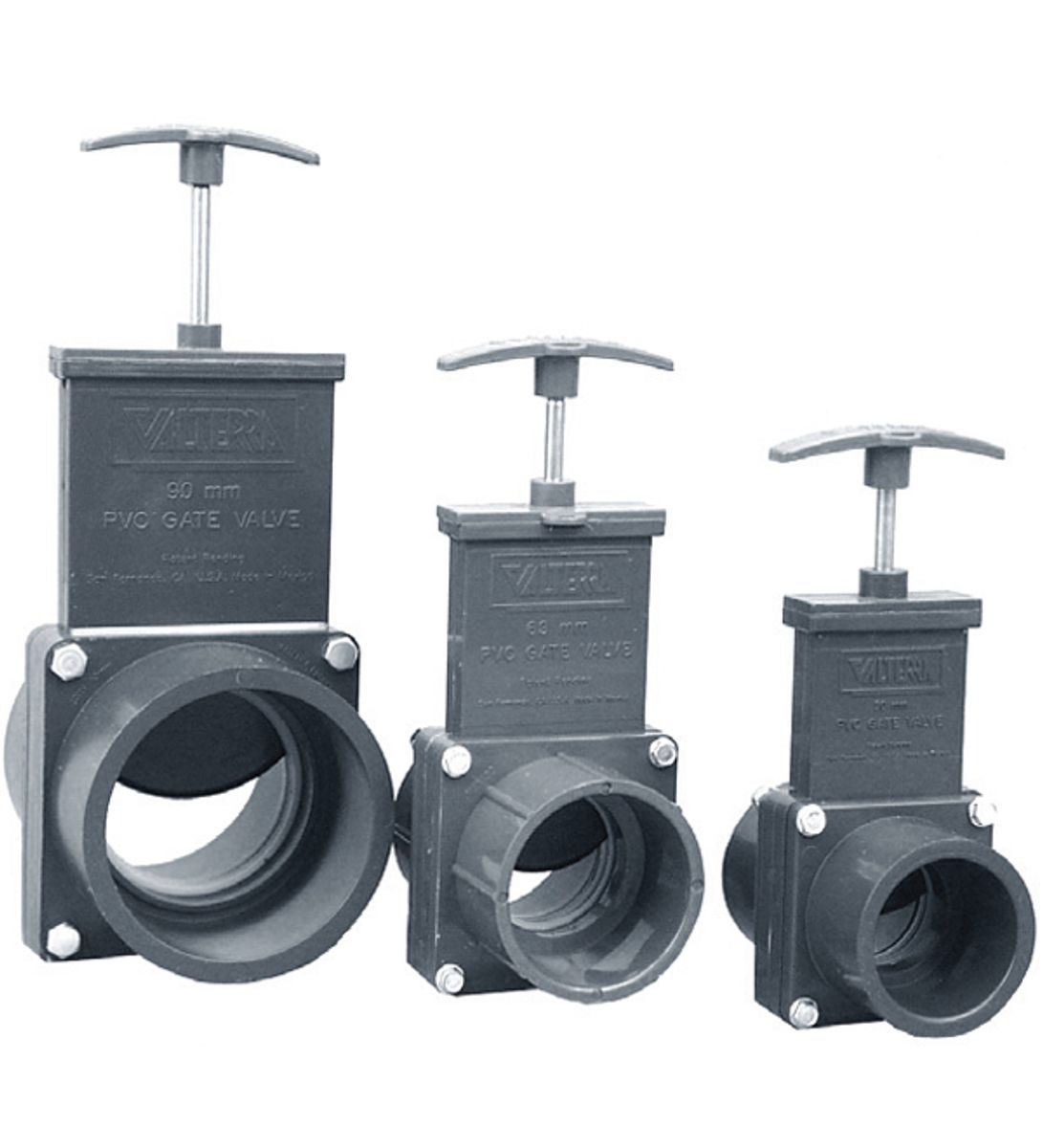 Valterra schuifkraan 2 x lijmmof 110mm (RVS schuif)