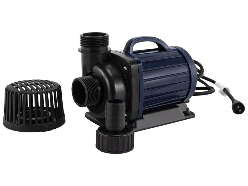 Aquaforte DM-5000 LV (12 volt) vijverpomp aansluiting.