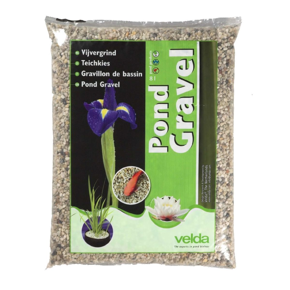 Velda Licht vijvergrind 4/6mm - 8 liter 