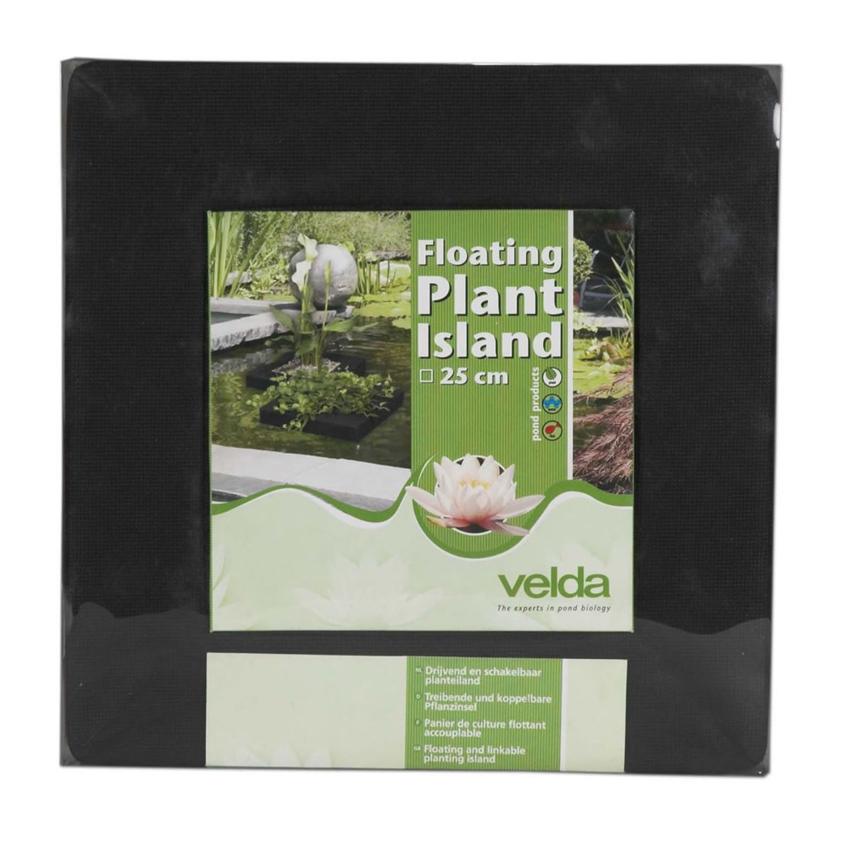 Velda drijvend planteneiland - vierkant 25x25