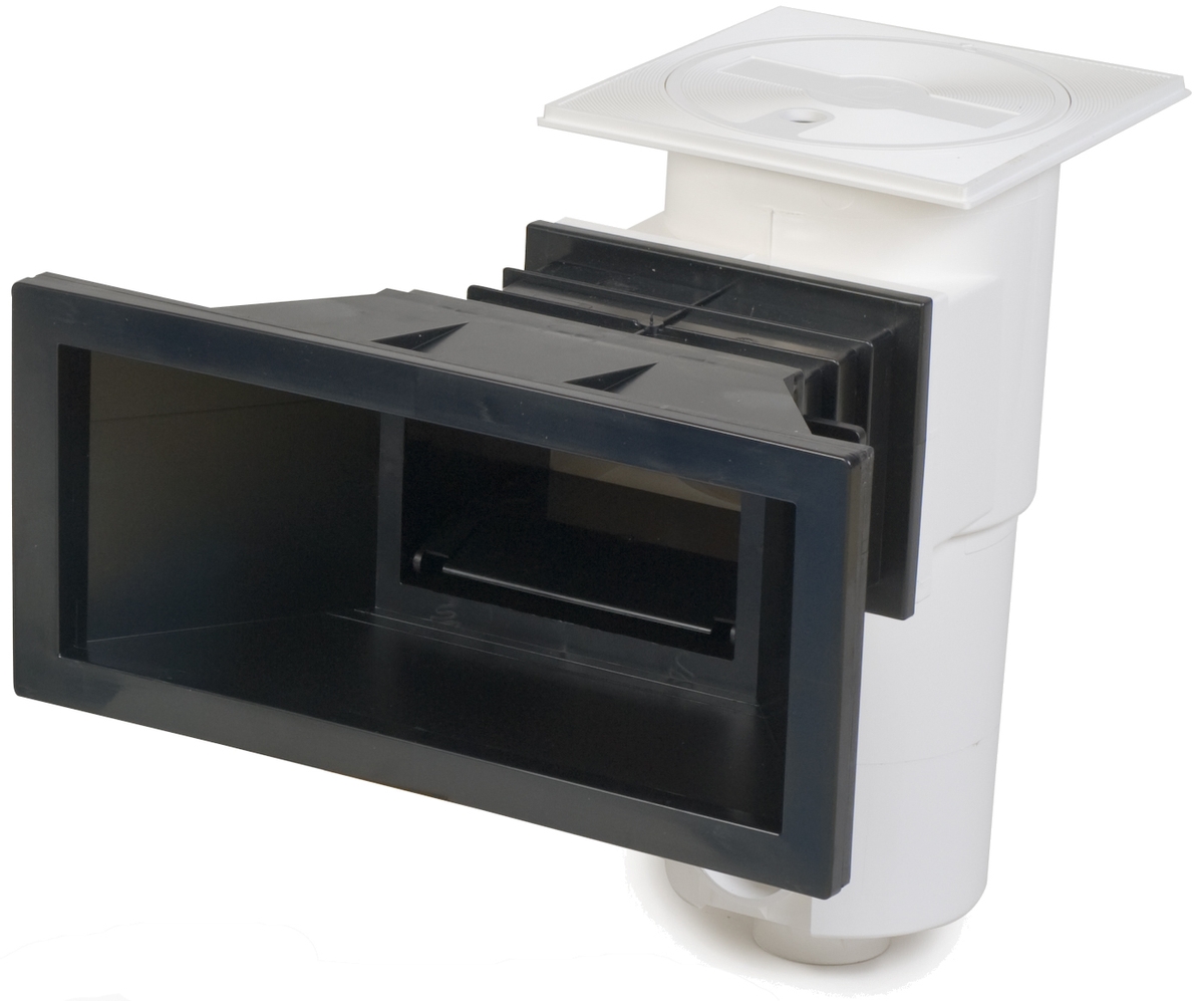 Aquareva skimmer met brede zuigmond kleur zwart