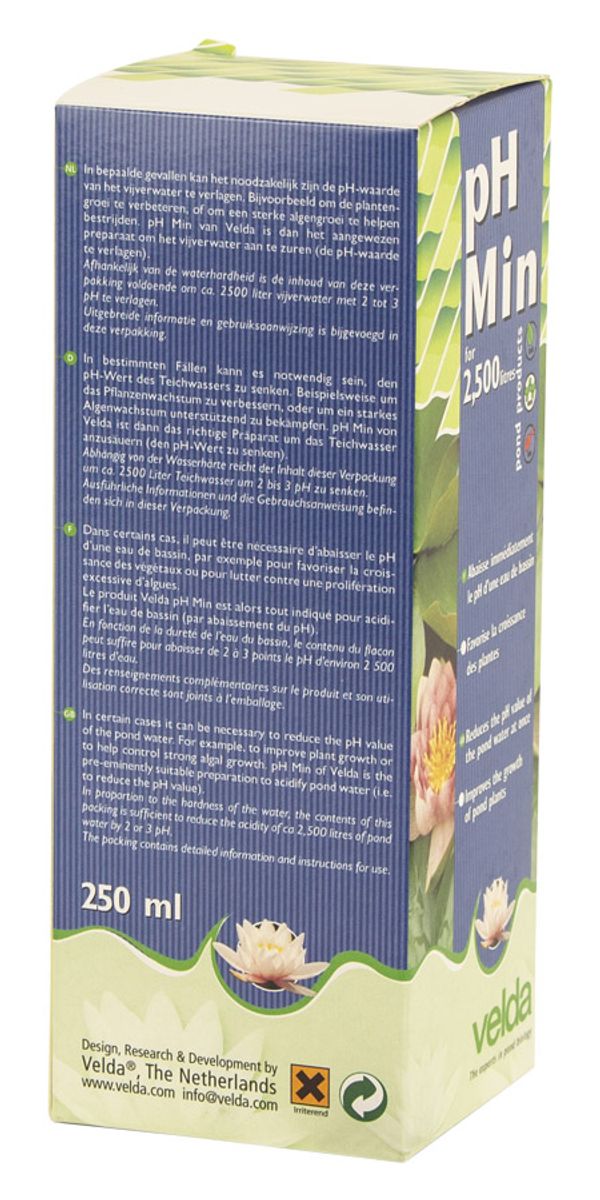 Velda pH Min  250 ml 