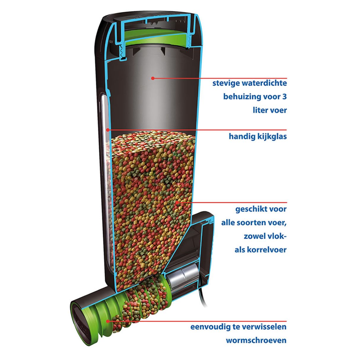 Velda Fish Feeder Pro voerautomaat