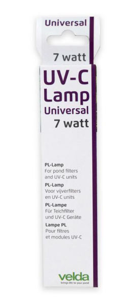 Velda uv-c lamp pl 7 watt