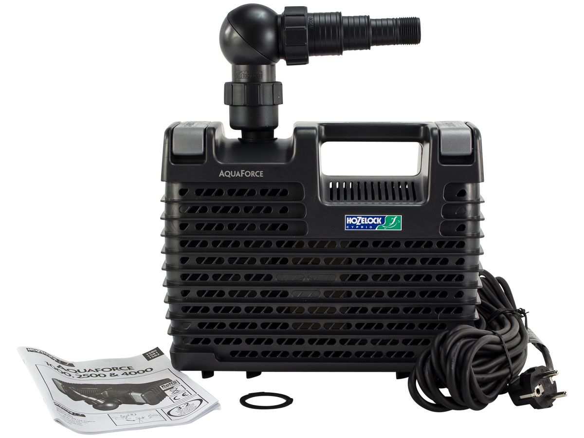 Hozelock Aquaforce 1000 vijverpomp onderdelen.