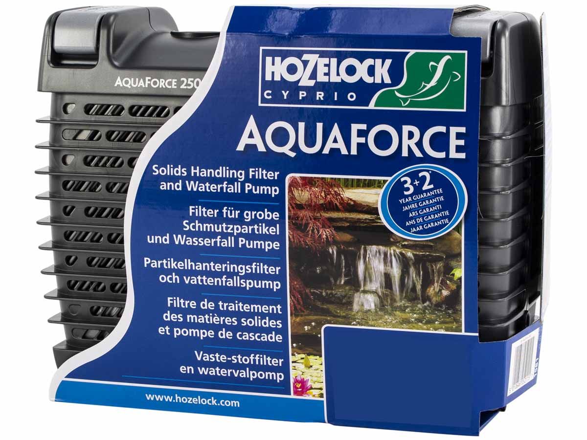 Hozelock Aquaforce 1000 vijverpomp verpakking.