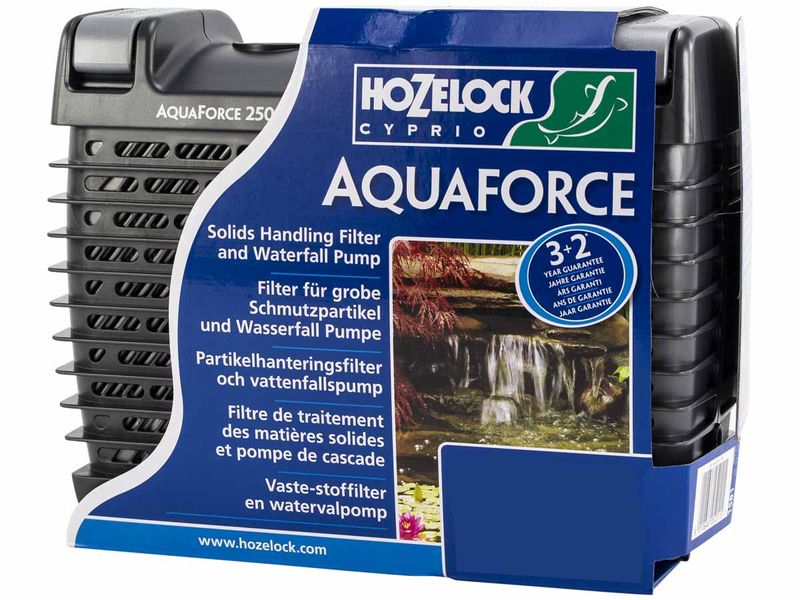 Hozelock Aquaforce 1000 vijverpomp verpakking.