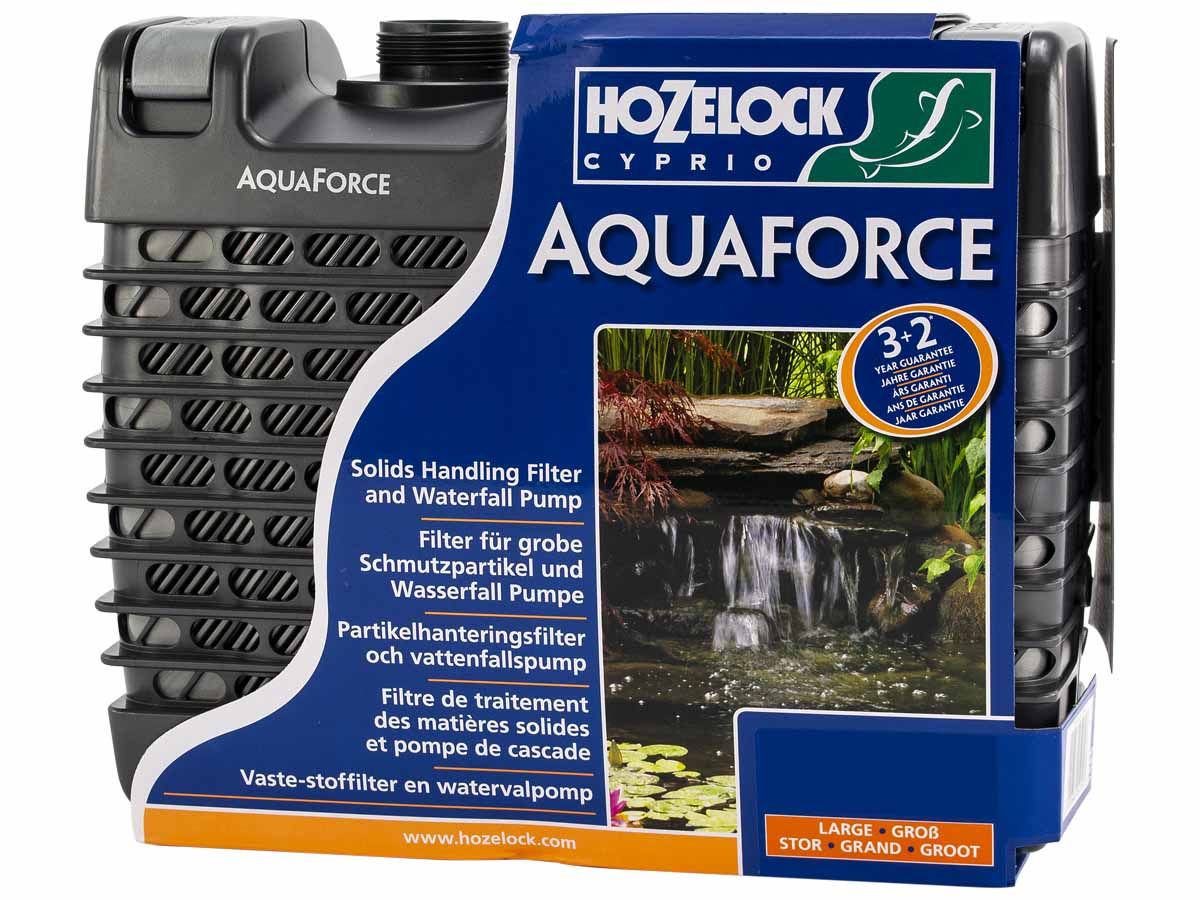 Hozelock Aquaforce 6000 vijverpomp verpakking.