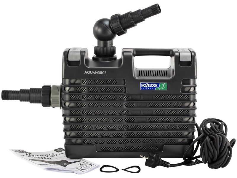 Hozelock Aquaforce 8000 vijverpomp onderdelen.