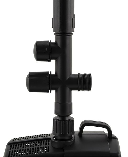 Hozelock Cascade 1500 fonteinpomp aansluiting.