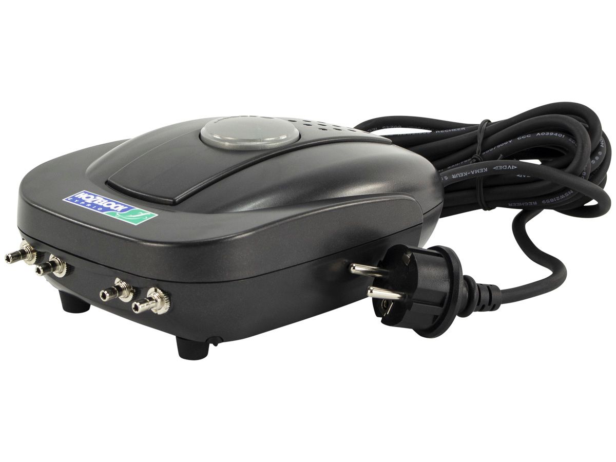 Hozelock Luchtpompset 640 L vooraanzicht pomp.