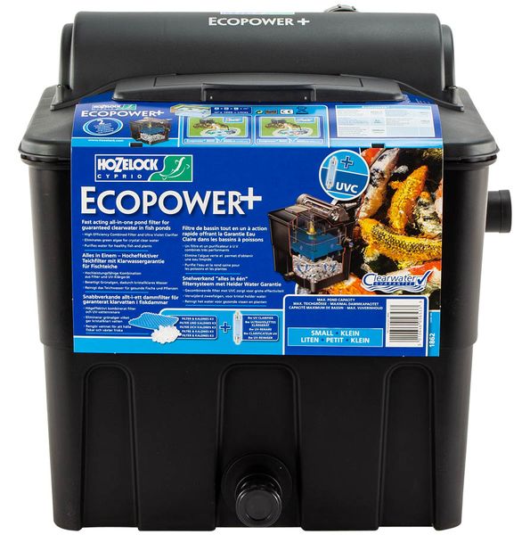 Hozelock Ecopower+ 12000 doorstroomfilter
