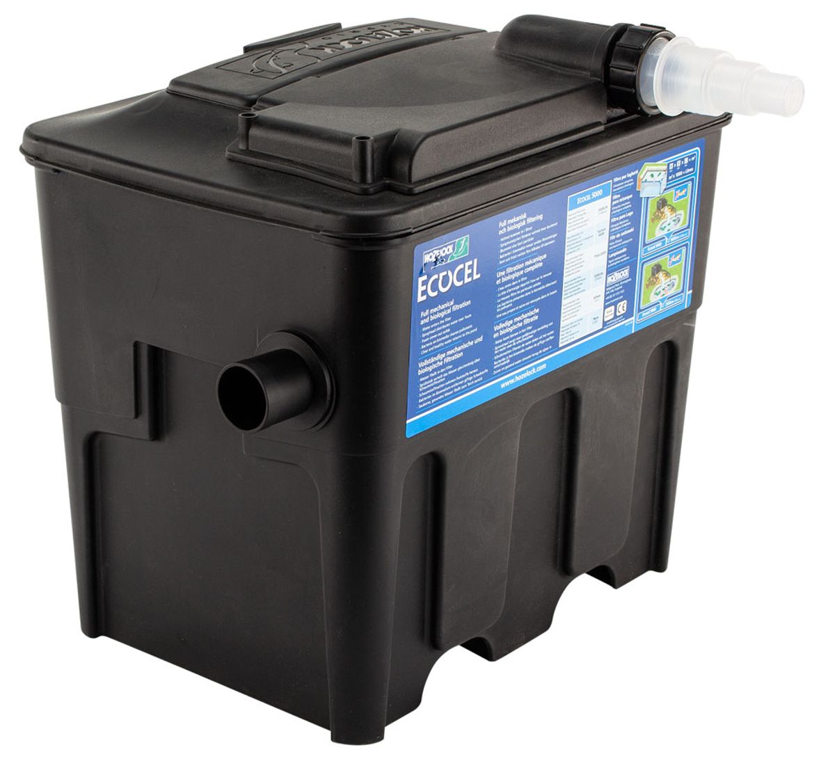 Hozelock Ecocel 5000 doorstroomfilter